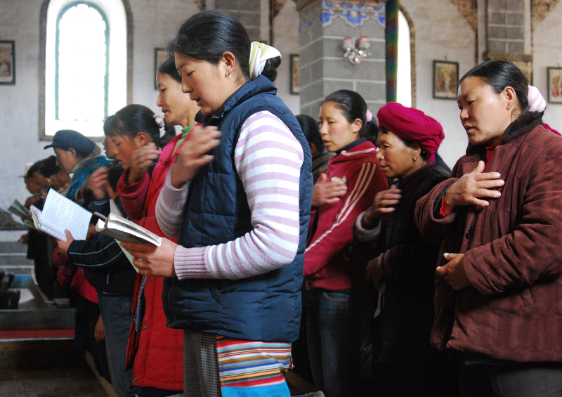 Paroisse catholique en Chine